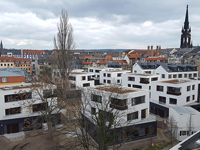 Bauüberwachung, Teilplanung - Neubau Wohnanlage in Dresden
